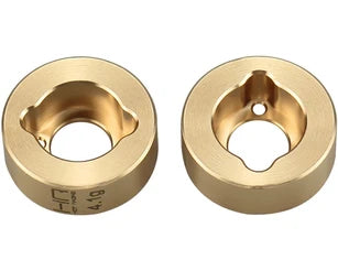 Hot Racing brass SCX30 Axles Rear Hub SXTY22H