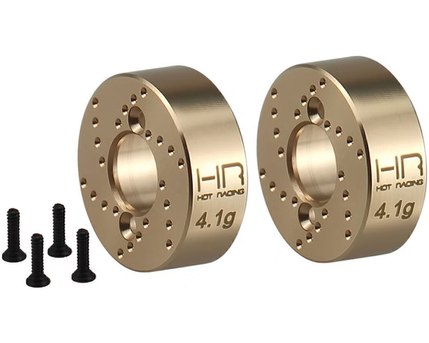 Hot Racing brass SCX30 Axles Rear Hub SXTY22H