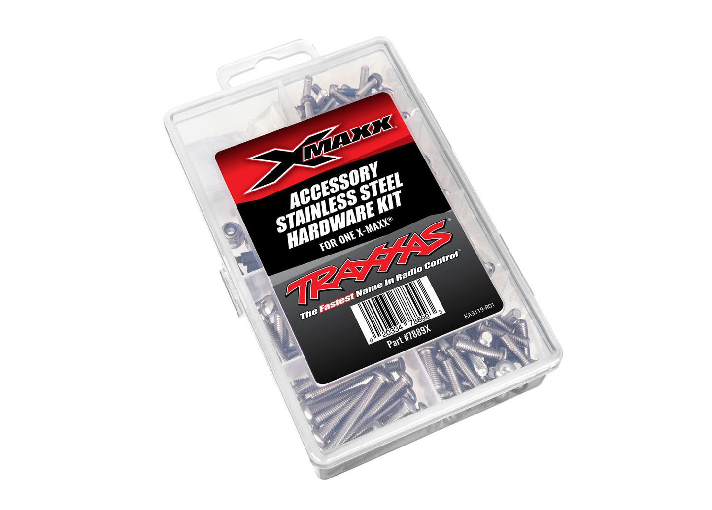 TRAXXAS HARDWARE KIT STAINLESS X-MAXX CMPLT 7889X