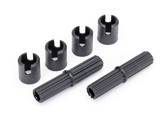 TRAXXAS TRX4 Center Half Shafts (2) & Drive Cups (4) 8139