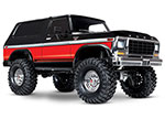 TRAXXAS TRX-4, BRONCO RANGER XLT, 1/10 SCALE AND TRAIL CRAWLER, RED 82046-4