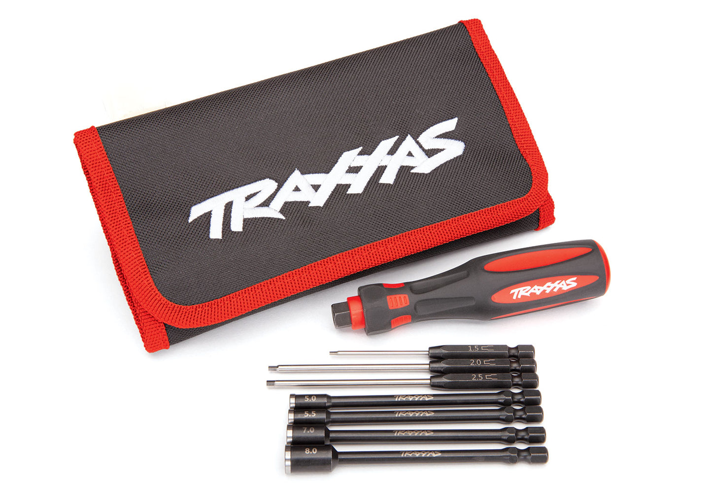 TRAXXAS 7-Piece Metric Hex & Nut Driver Essentials Set 8712