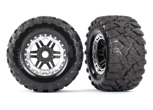 TRAXXAS MAXX T&W SATIN CHRM BDLK/ MAXX MT 8972X