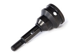 TRAXXAS Stub axle, front, steel-splined constant velocity (1) 9054X