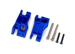 Traxxas Carriers, stub axle, rear, extreme heavy duty, (left & right) 9150 Blue