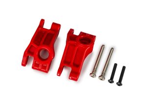 Traxxas Carriers, stub axle, rear, extreme heavy duty, (left & right) 9150 Red