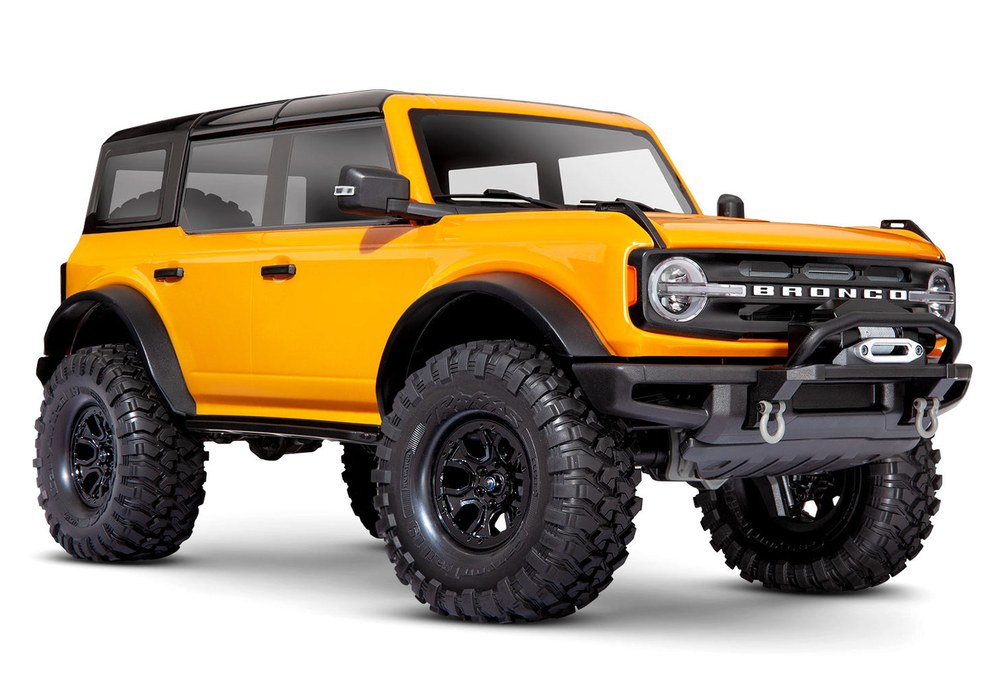 Traxxas TRX-4 1/10 Trail Crawler Truck w/2021 Ford Bronco Body 92076-4-ORNG