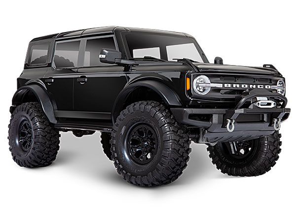 Traxxas TRX-4 1/10 Trail Crawler Truck w/2021 Ford Bronco Body & TQi 2.4GHz Radio  92076-BLACK