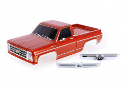 TRAXXAS Body, Chevrolet K10 Truck (1979), complete, copper (painted, decals applied) (includes grille, side mirrors, door handles, windshield wipers, front & rear bumpers, clipless mounting) (requires #9288 inner fenders) 9212-COPR