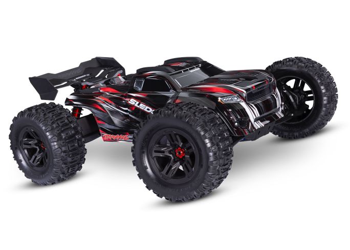 Traxxas Sledge 6S 4WD with Belted Tires Brushless RTR Monster Truck 95096-4 RED