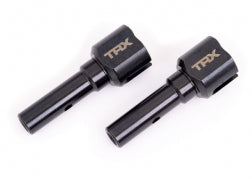 TRAXXAS Stub axles, hardened steel (2) (for use only with #9557 driveshaft) (fits Sledge®) 9554X