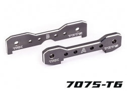 TRAXXAS Tie bars, front, 7075-T6 aluminum (dark titanium-anodized) (fits Sledge®) 9629A