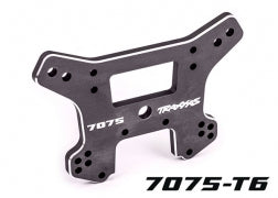 TRAXXAS Shock tower, front, 7075-T6 aluminum (dark titanium-anodized) (fits Sledge®) 9639A