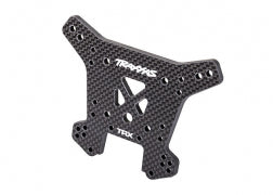 TRAXXAS Shock tower, rear, 5mm (carbon fiber) (fits Sledge®) 9641