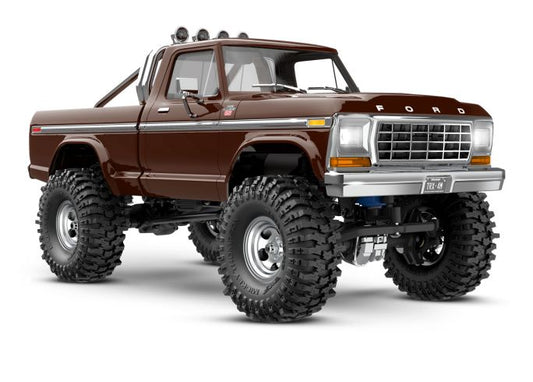 Traxxas Trx-4M™ Scale And Trail® Crawler With 1979 Ford® F-150® Truck Body: 1/18-Scale 4Wd Electric Truck 97044-1 BRWN