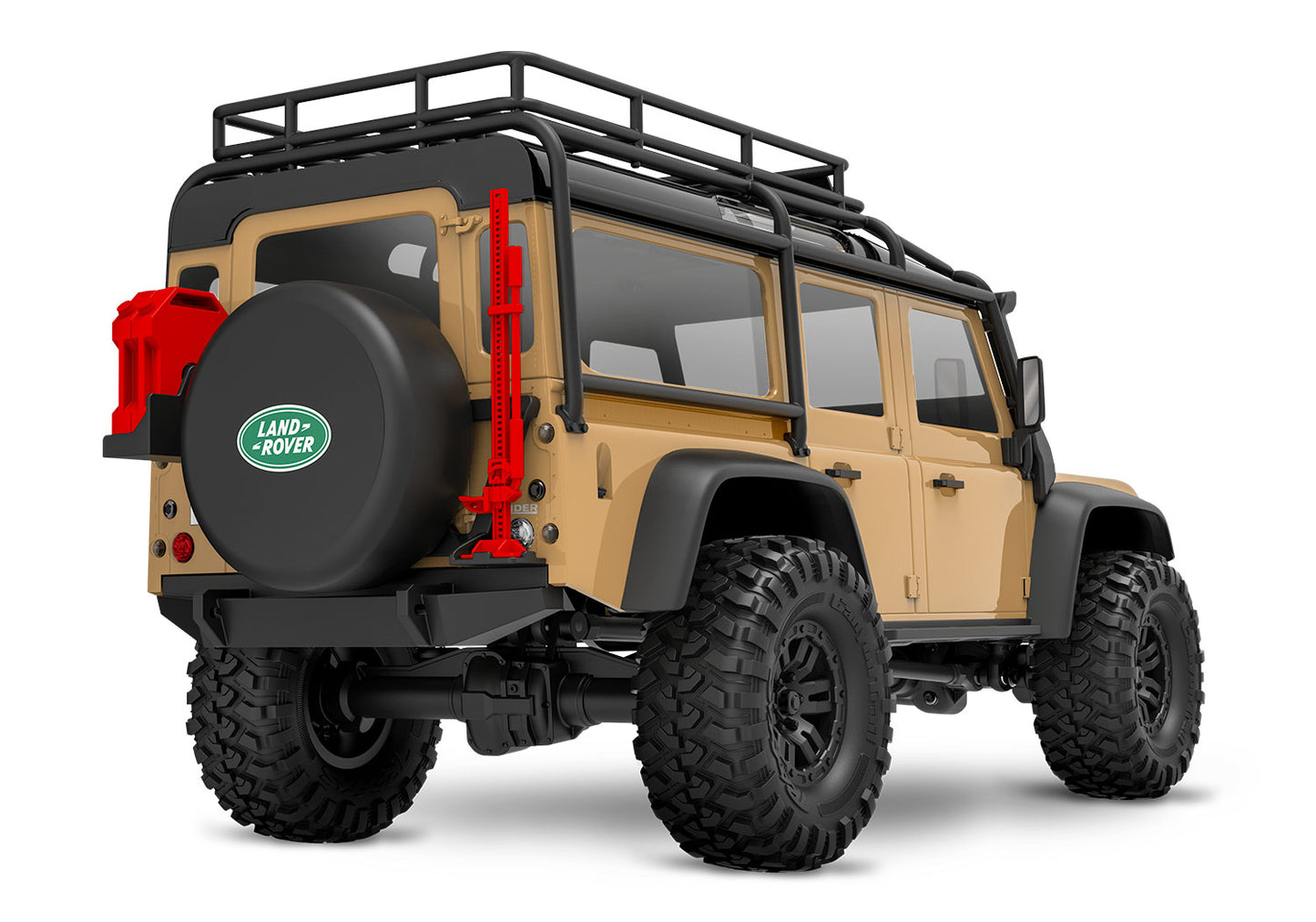 TRAXXAS 1/18 Scale 4X4 Trail Truck, Defender 97054-1 TAN