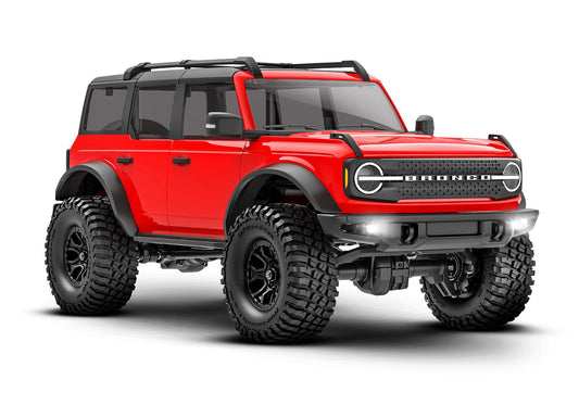 TRX-4M 1/18 SCALE, Bronco model- 97074-1 RED trx4m