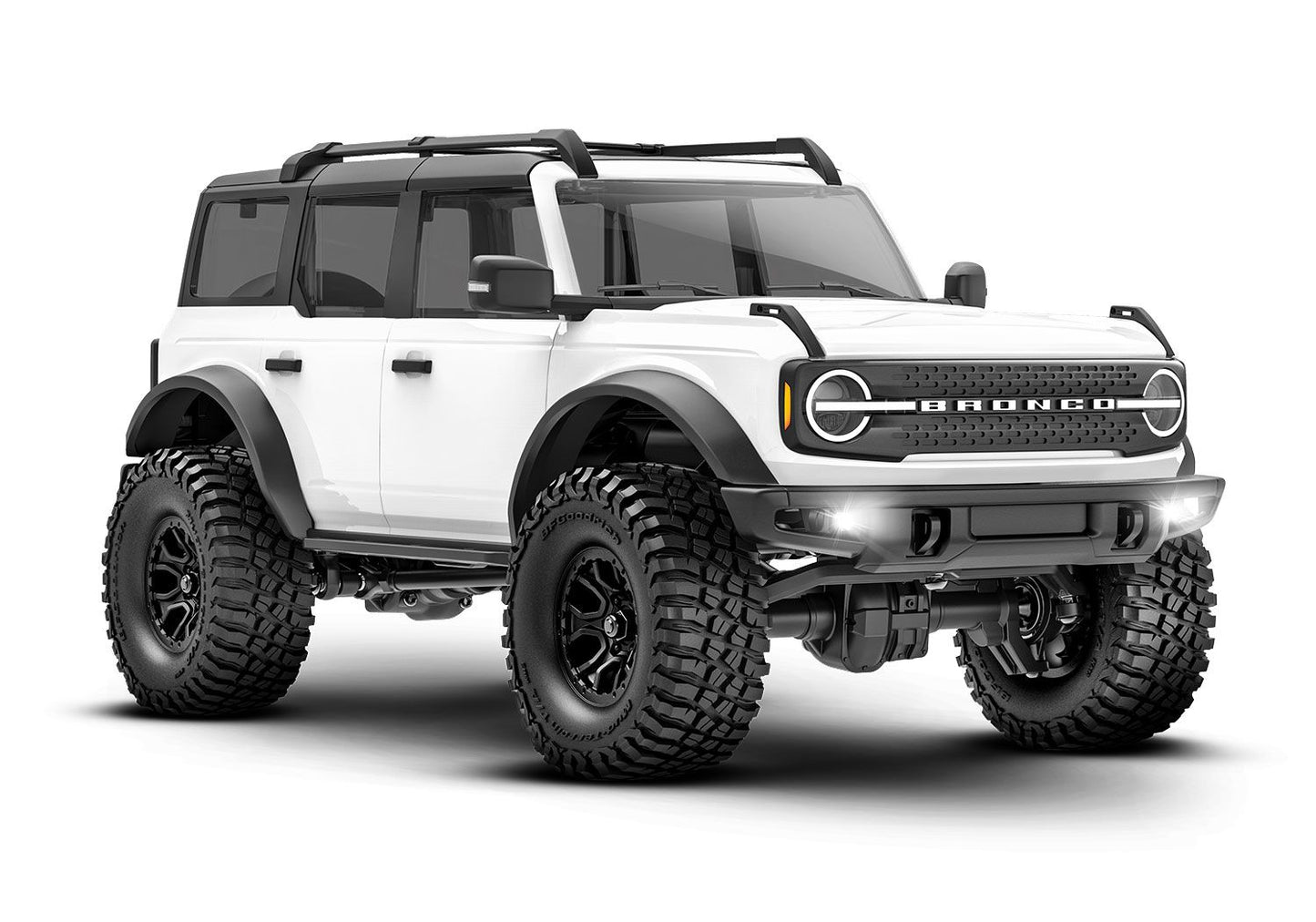 TRX-4M 1/18 SCALE, Bronco model- 97074-1 WHT trx4m