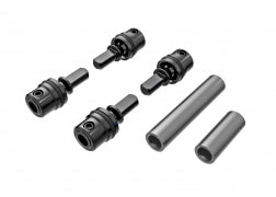 TRAXXAS Driveshafts, center, male (steel) (4)/ driveshafts, center (4) 9751-GRAY