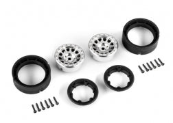 TRAXXAS Wheels, 1.0", Method Race Wheels® 105 Beadlock (2)  9781-SATIN