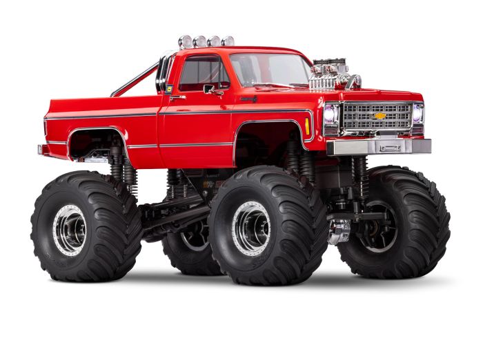 Traxxas 1/18 TRX-4MT Chevrolet K10 Monster Truck 98064-1 Red