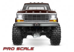 TRAXXAS Pro Scale® LED light set, front & rear, complete (includes light harness, zip ties (6)) (fits #9812 body) 9884