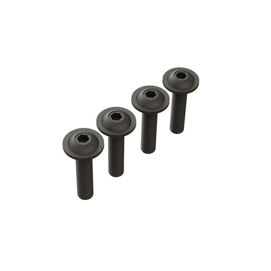 Arrma 4x18mm Flanged Button Head Screw (4) ARA727412