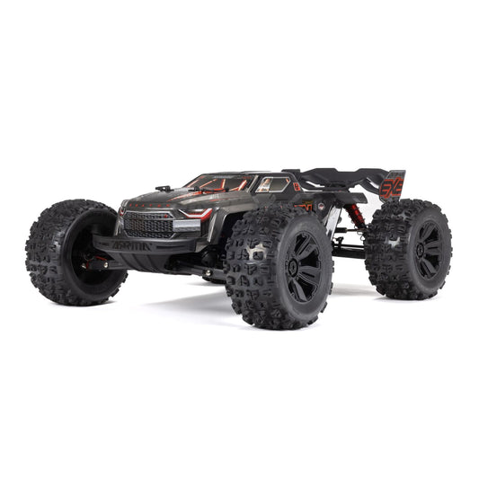 1/8 KRATON 6S EXB AVC 4X4 RTR Brushless Speed Truck, Black ARA8708T1