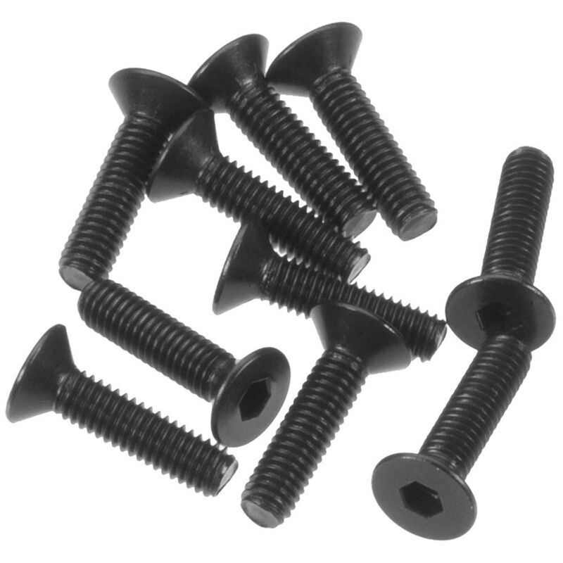 ARRMA FLAT HEAD SCREW 3X12MM (10) AR722312 ARAC9812