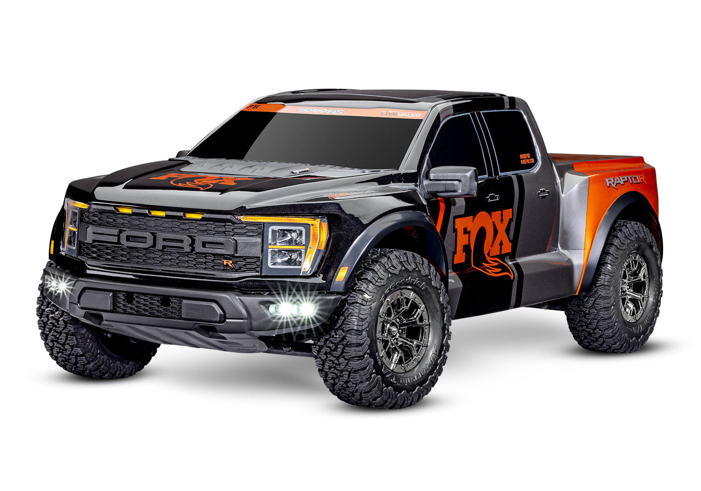 TRAXXAS Ford Raptor R 4X4 Ultimate 101177-4 BLK-ORNG
