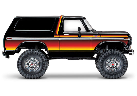 Traxxas TRX-4® 1/10 Trail Crawler Truck w/1979 Bronco Clipless Body (SUNSET) 82246-4