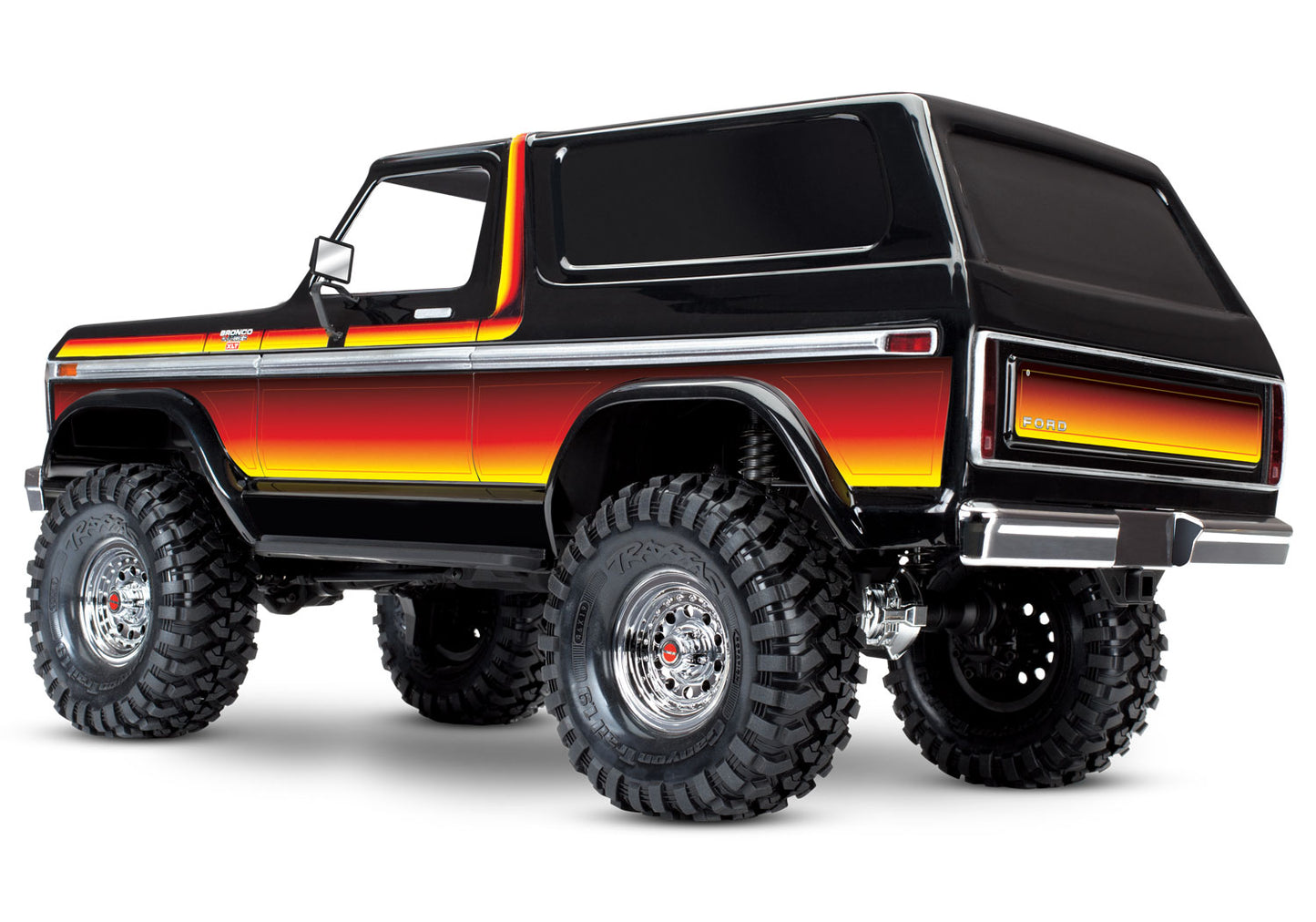 Traxxas TRX-4® 1/10 Trail Crawler Truck w/1979 Bronco Clipless Body (SUNSET) 82246-4