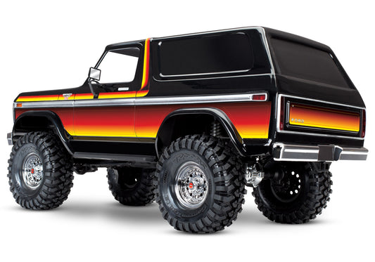 Traxxas TRX-4® 1/10 Trail Crawler Truck w/1979 Bronco Clipless Body (SUNSET) 82246-4