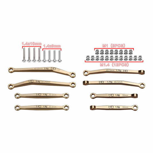 Brass No-Flex Link Set, 1/30 Axial SCX30 SXTY133H