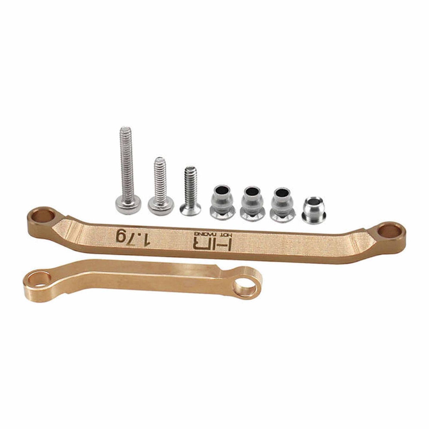 Brass Tight Tolerance Steering Link Set, 1/30 Axial SCX30 SXTY49H