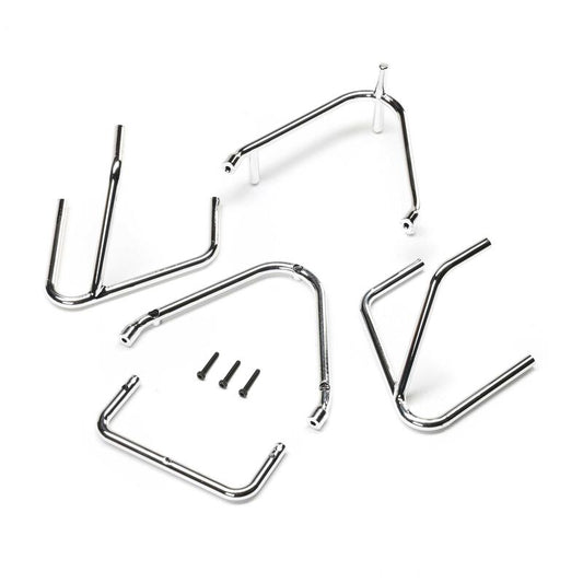 LOSI: 22S Sprint Bumper Set, Chrome LOS-2427