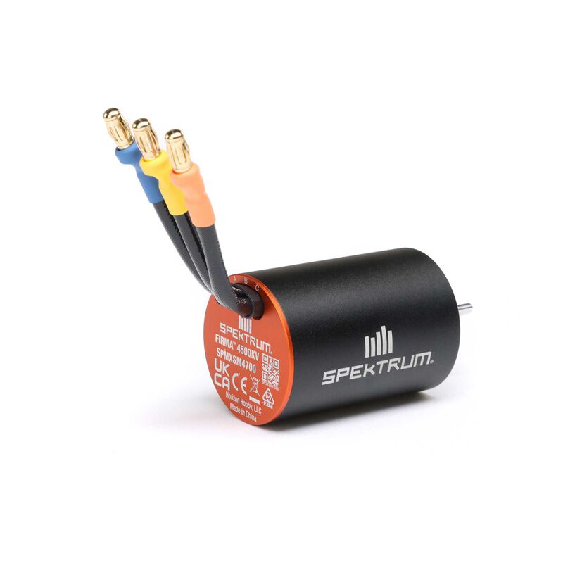 Firma Brushless Motor / ESC / Receiver Combo, 4500Kv: Losi NASCAR AWD, SPMXSEMC25