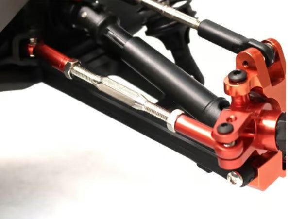 Slash 2/4WD Aluminum Camber / Steering Links (pr) - Red RCE1852R