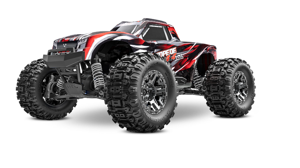 Stampede® 4X4 VXL: 1/10 scale 4X4 monster truck 90376-RED