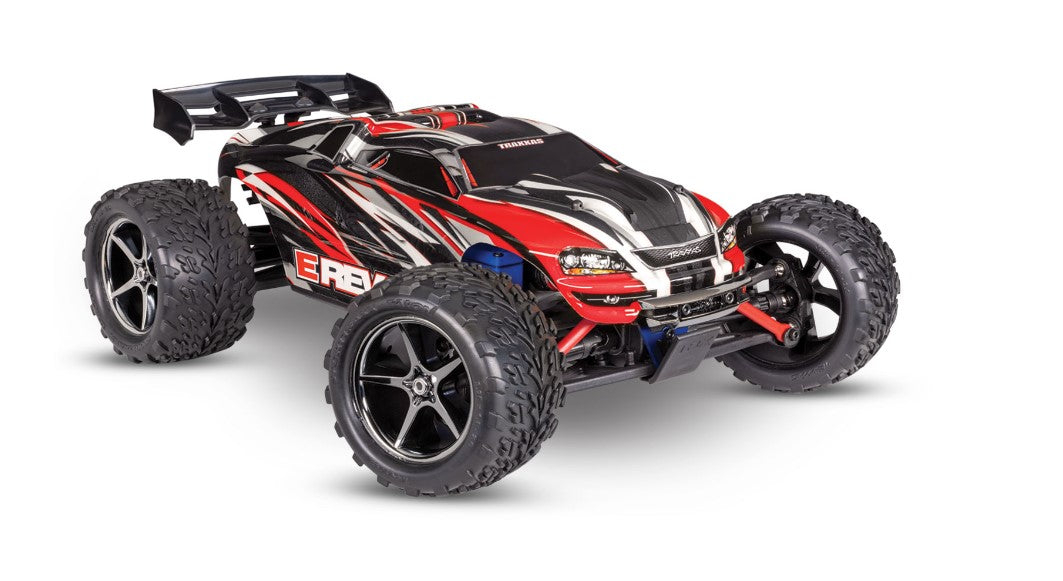 TRAXXAS 1/16 Scale E-Revo: 4X4 Monster Truck w/USB-C 71054-8  RED