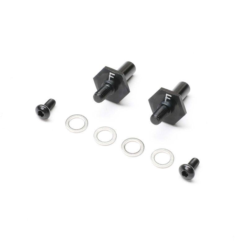 Team Losi Racing 22S Sprint 12mm Aluminum Front Axle Set TLR-1054