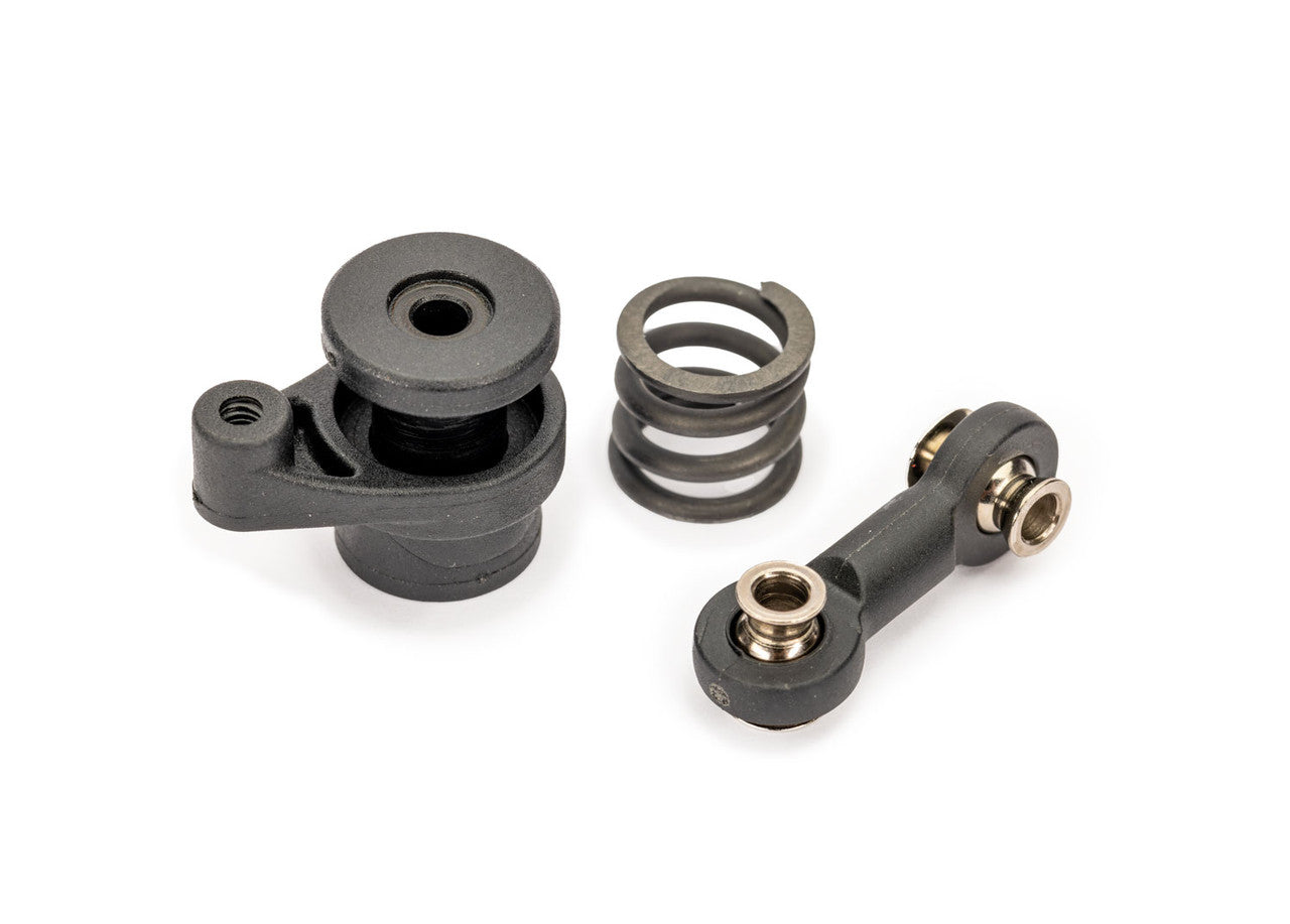 TRAXXAS MINI MAXX, Servo saver/ servo saver spring/ servo horn, steering  10745