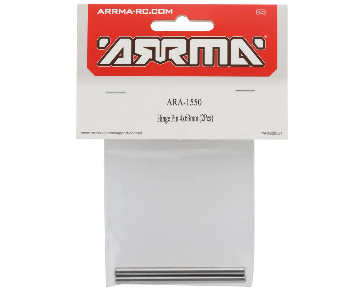 Arrma 4x63mm Hinge Pins (2) ARA-1550