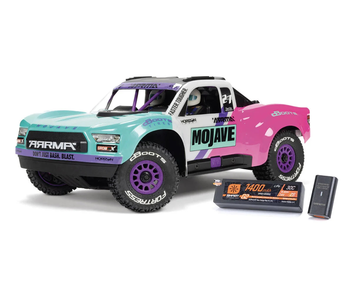 Arrma Mojave Grom 223S BLX 1/18 Brushless RTR 4WD Desert Truck (Teal) ARA2304ST1