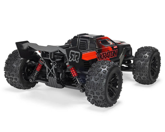 Arrma Mini Kraton 3S BLX 4X4 1/16 RTR Brushless Speed Monster Truck (Black/Red) ARA2508T1