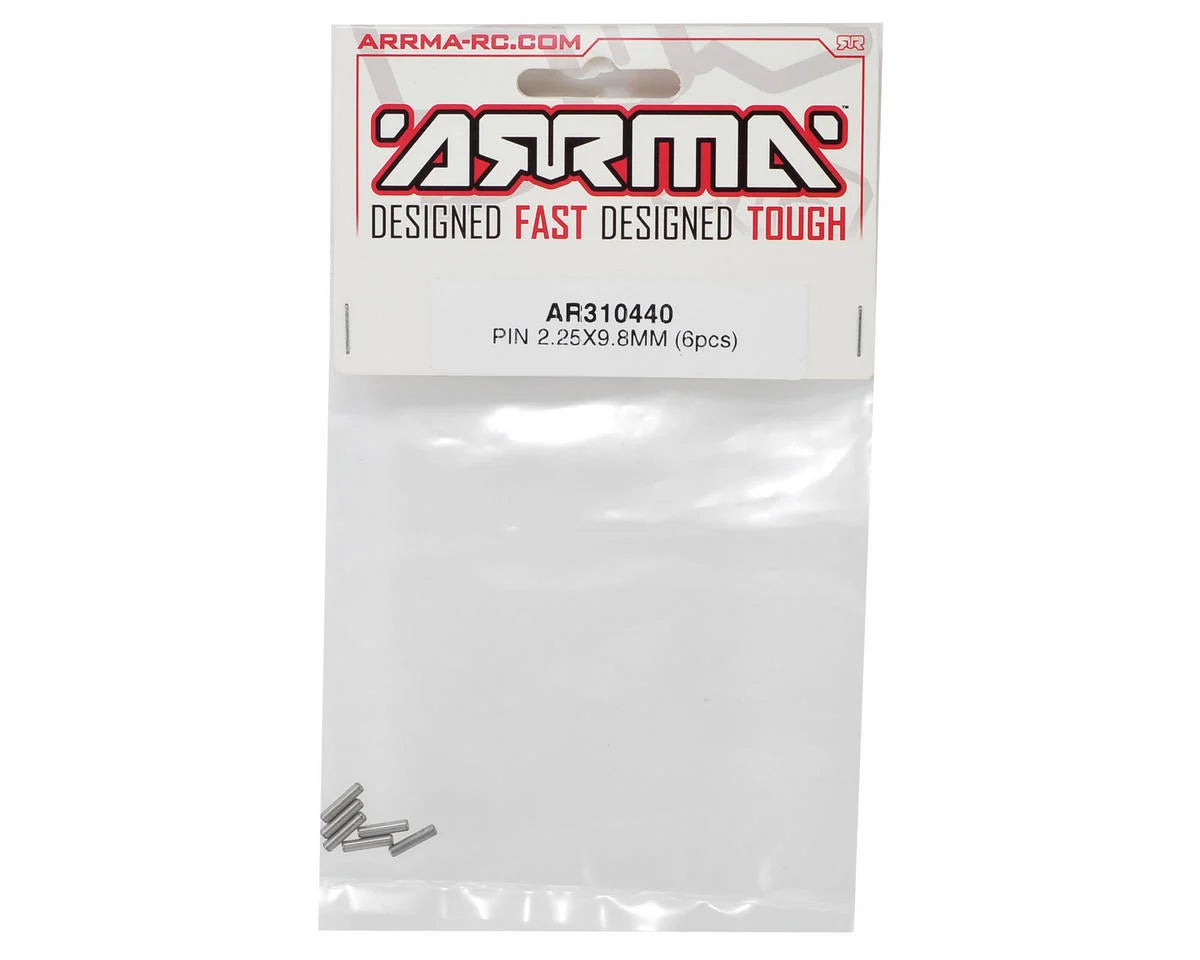 Arrma 2.25x9.8mm Pin (6) ARA310440 AR310440 ARAC8008