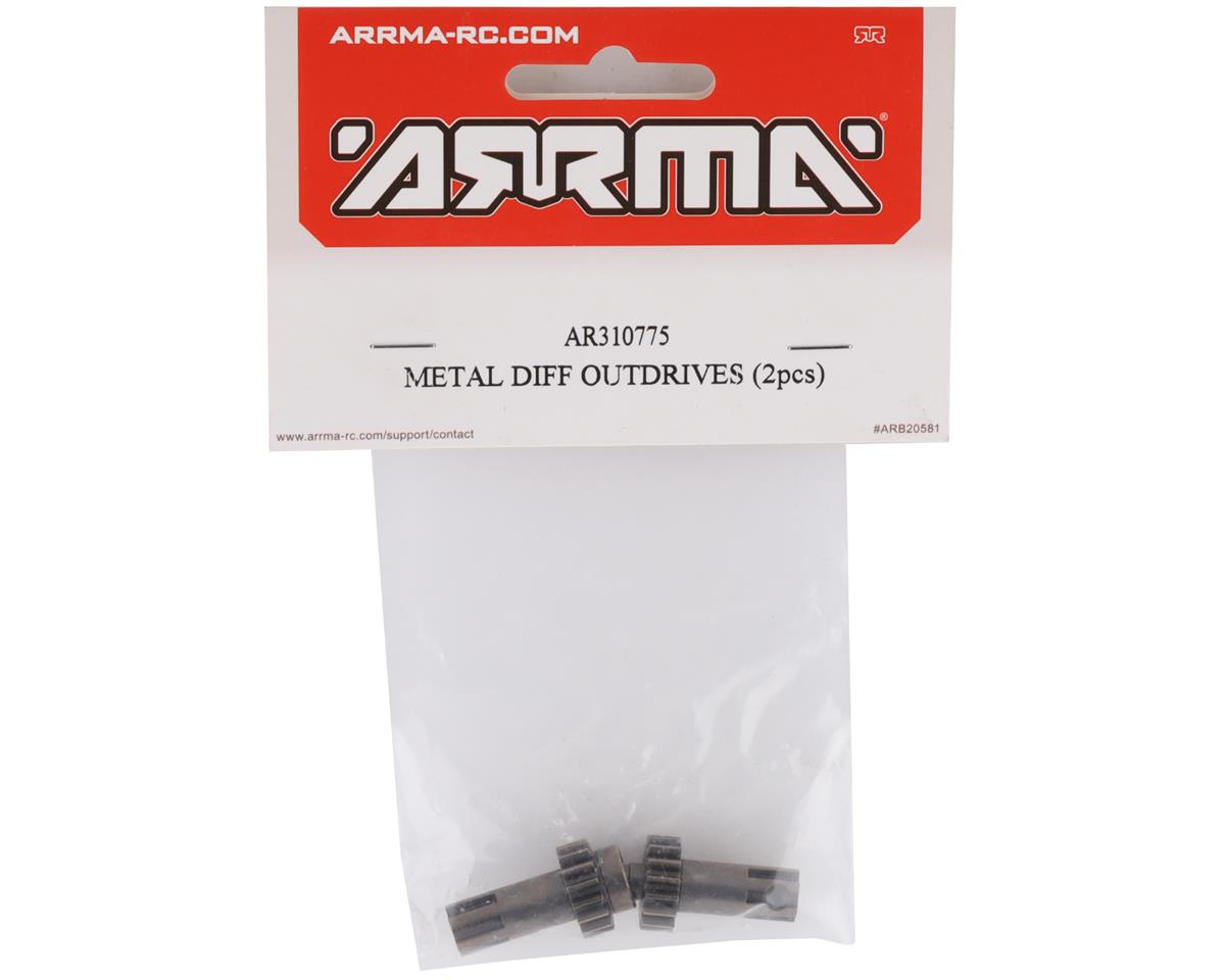 Arrma 4x4 Metal Differential Outdrives (2) ARA310775 ARAC3999 AR310775