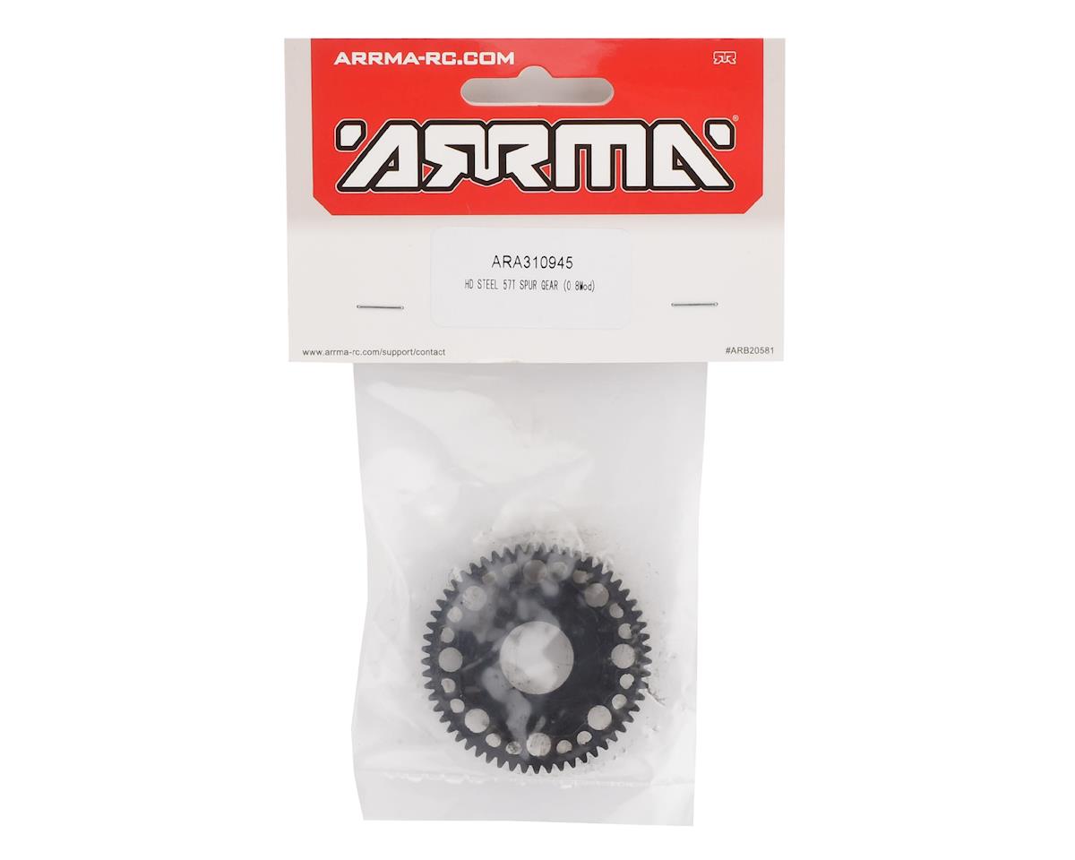 Arrma 4S BLX 0.8Mod HD Steel Spur Gear (57T) ARA310945