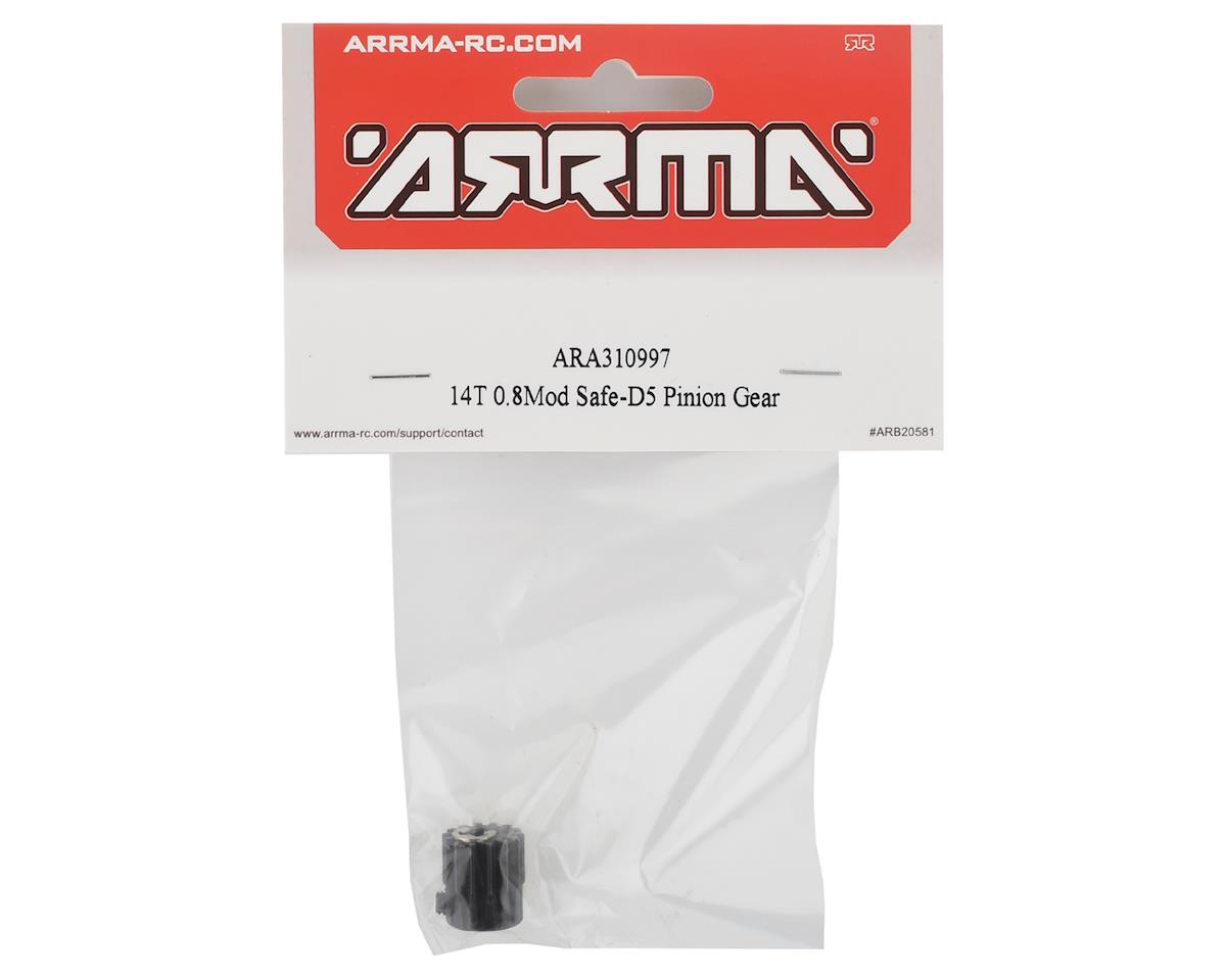 Arrma Safe-D5 Steel Mod 0.8 Pinion Gear (14T) ARA310997