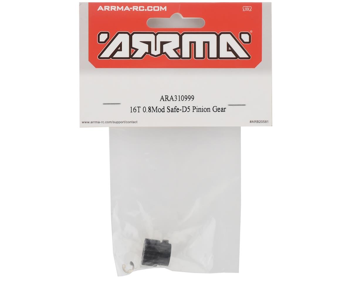 Arrma Safe-D5 Steel Mod 0.8 Pinion Gear (16T) ARA310999